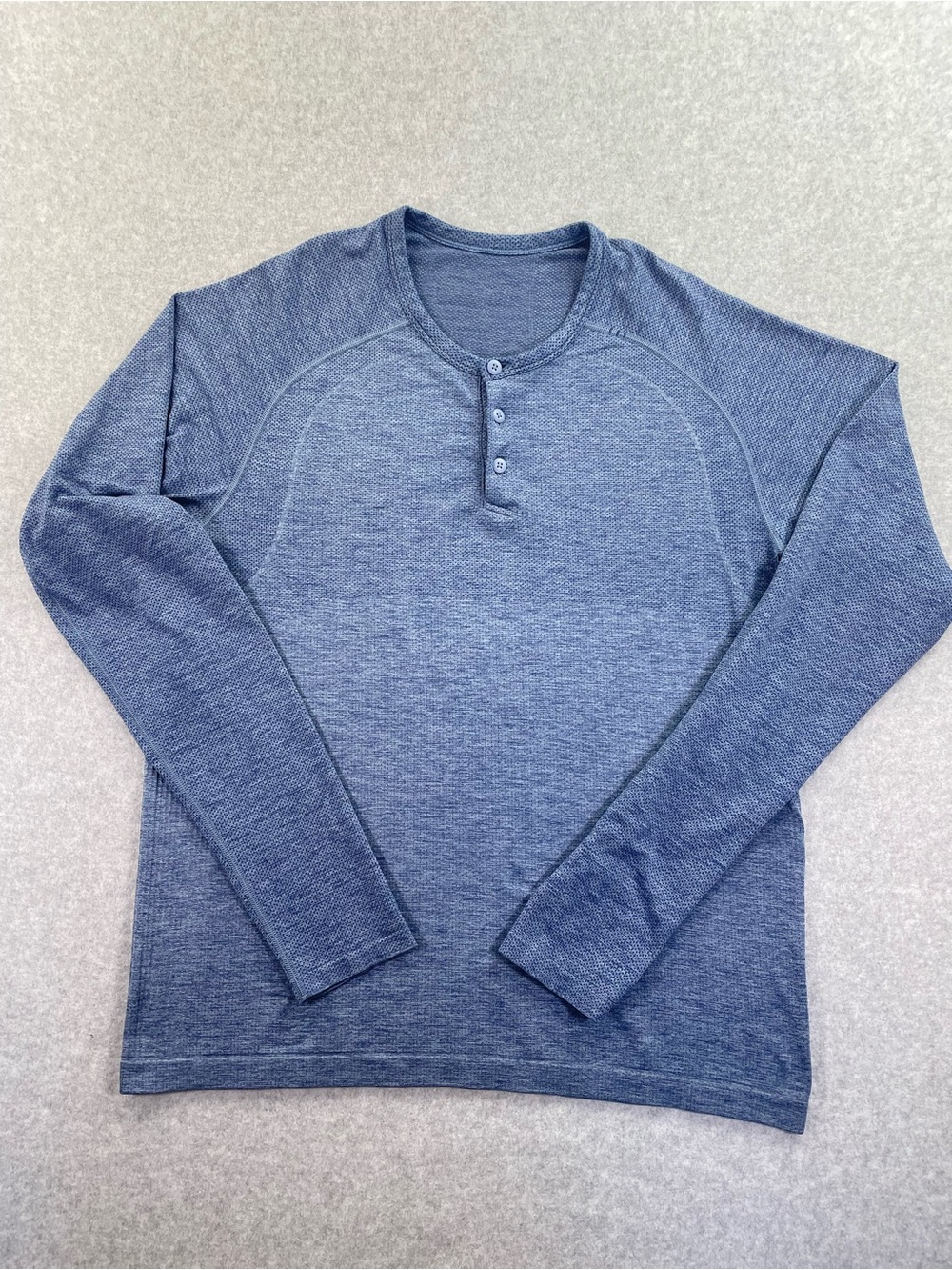 Lululemon Henley Metal Vent Tech Long Sleeve Shirt
